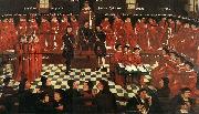 GOSSAERT, Jan (Mabuse) The High Council sdg France oil painting reproduction